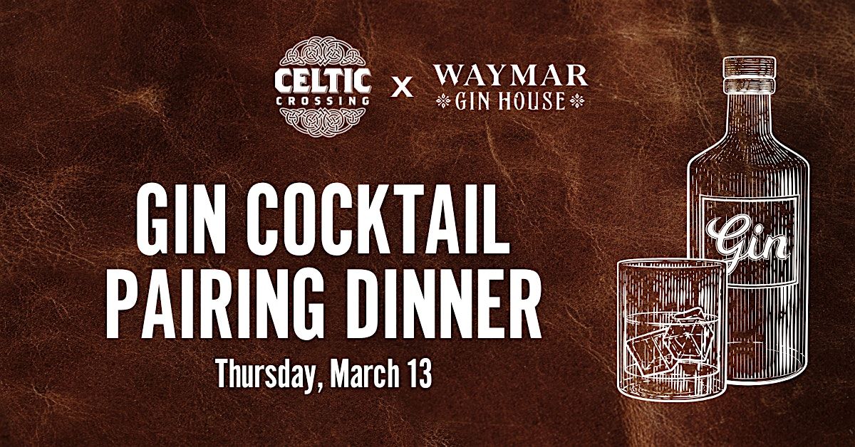 Gin Cocktail Pairing Dinner