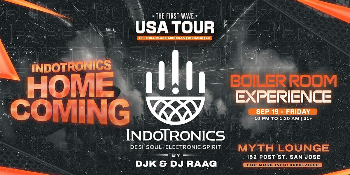 DESI ELECTRONIC NIGHT | INDOTRONICS-HOMECOMING | BOILER ROOM | MYTH-SEP 19