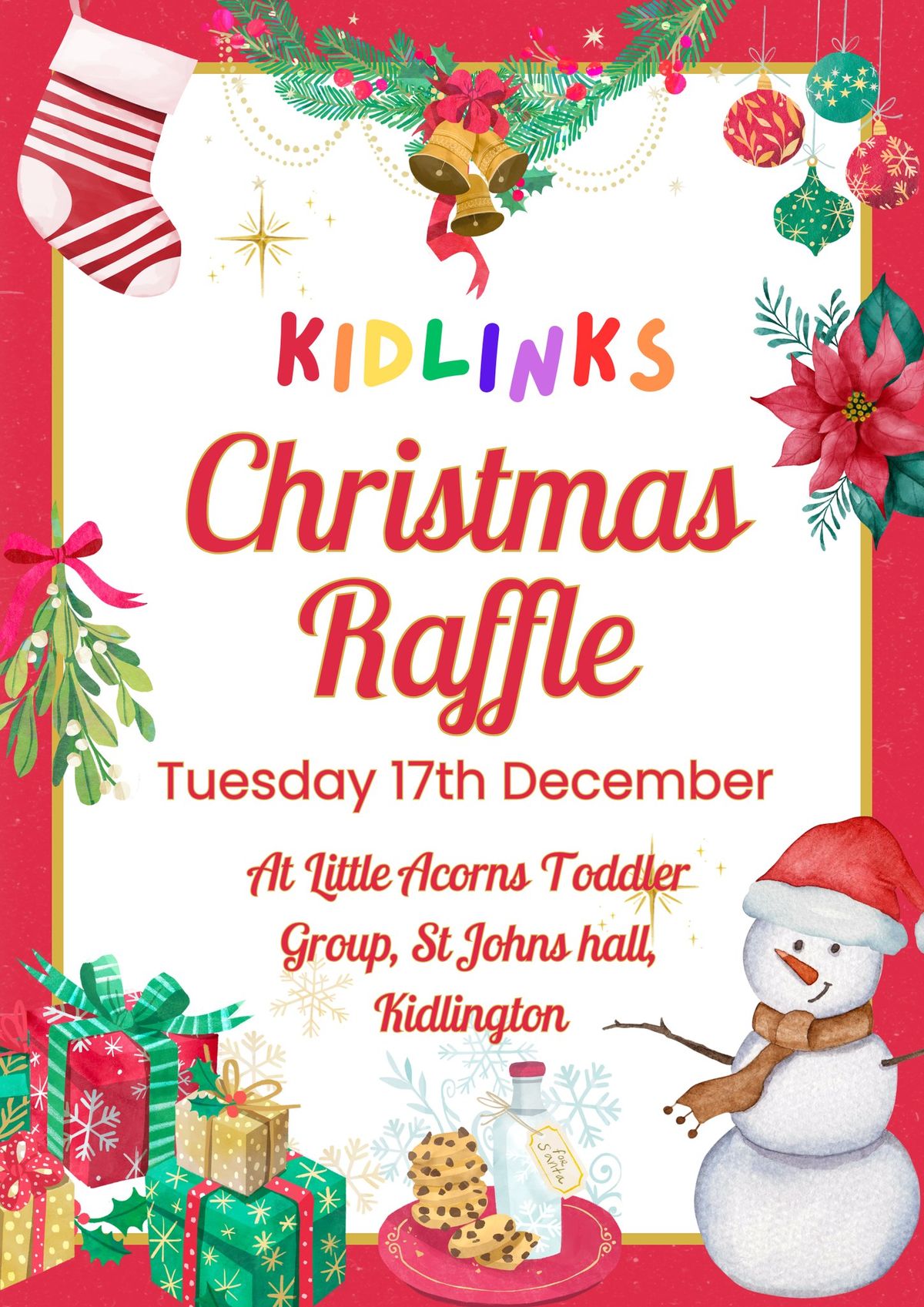 Little Acorns Christmas Party & Raffle