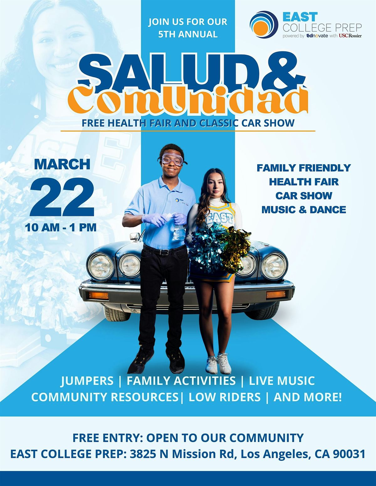 5th annual Salud and Comunidad Health fair and Car show