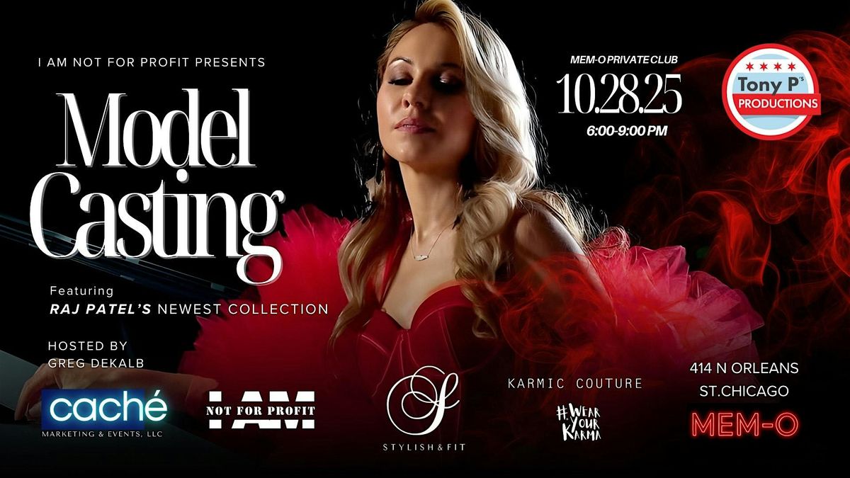 Casting for "Not For Profit" Fashion Show @ MEM-O: October 28th
