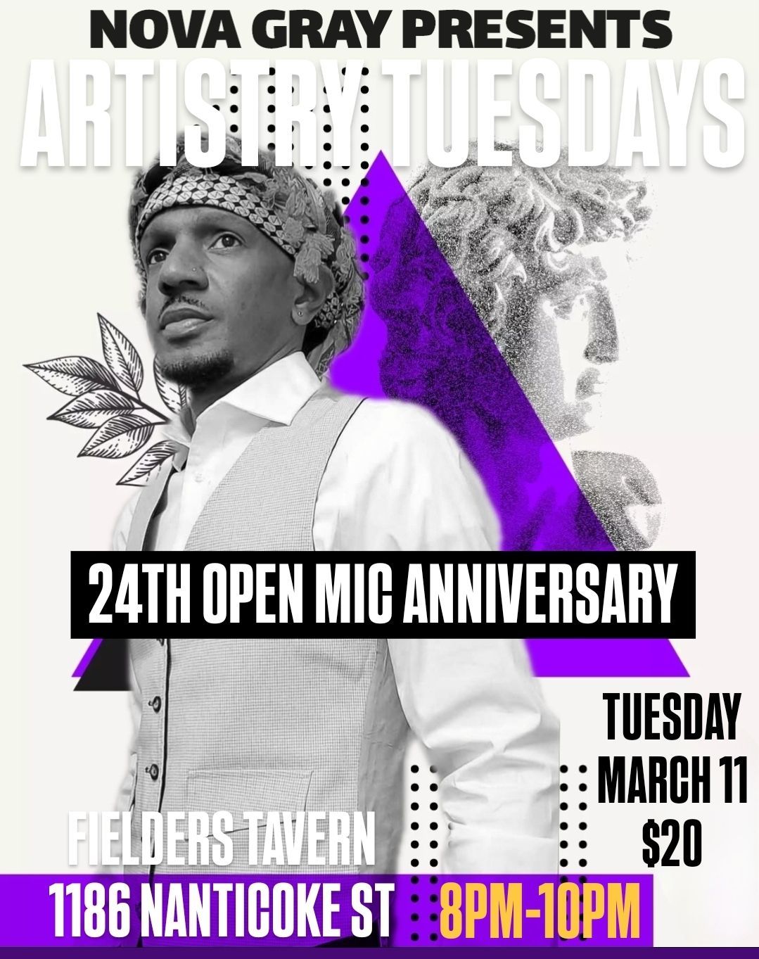 24TH OPEN MIC ANNIVERSARY 