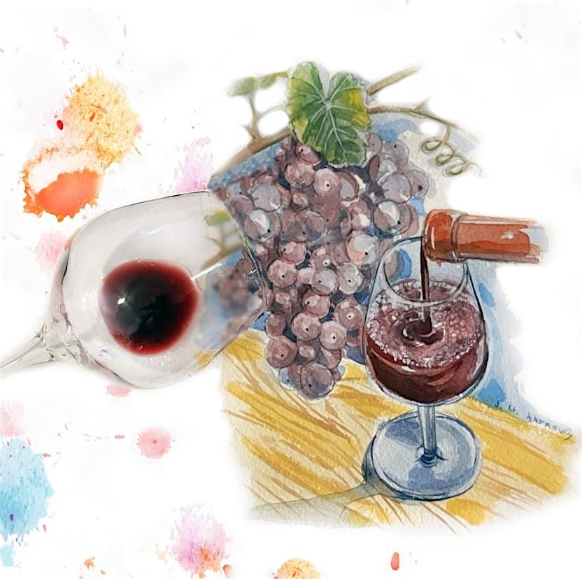 Watercolor & Wine Class 10\/8