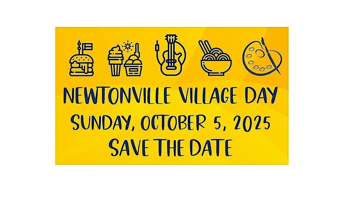 Newtonville Village Day 2025- Vendor Booth Registration!