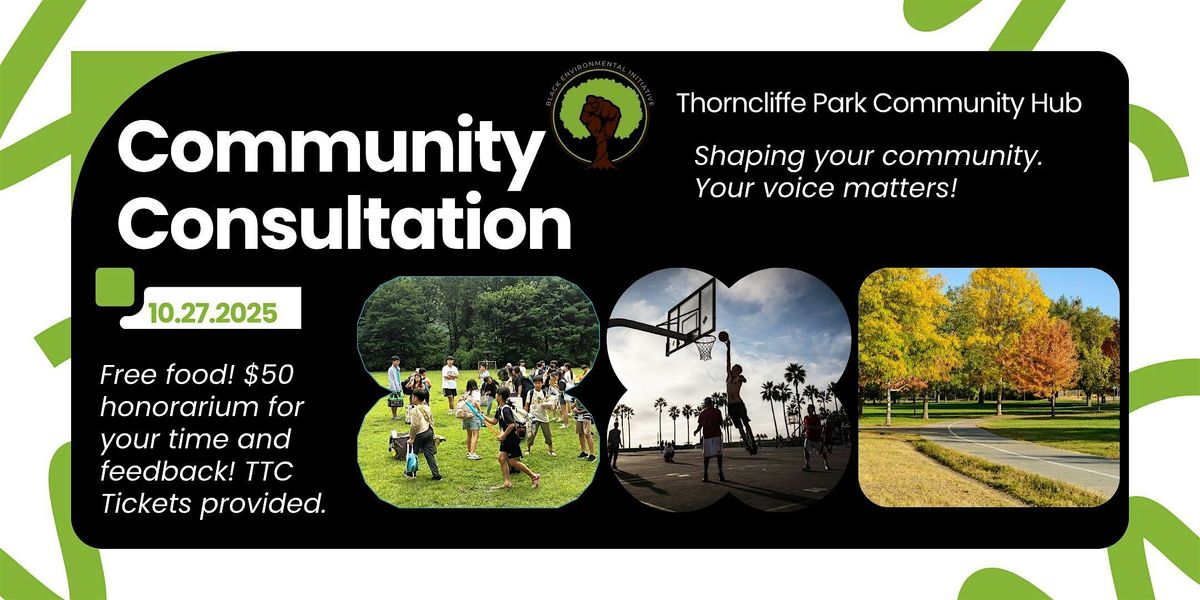 Community Consultation - Parkland Strategy