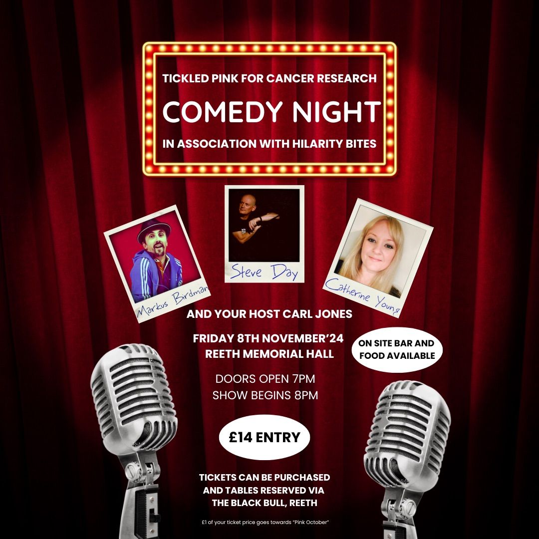 Comedy Night, in association with Hilarity Bites