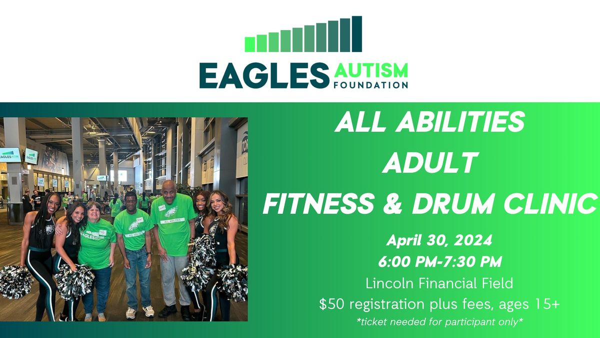 All Abilities Adult Fitness and Drum Clinic - Spring 2024