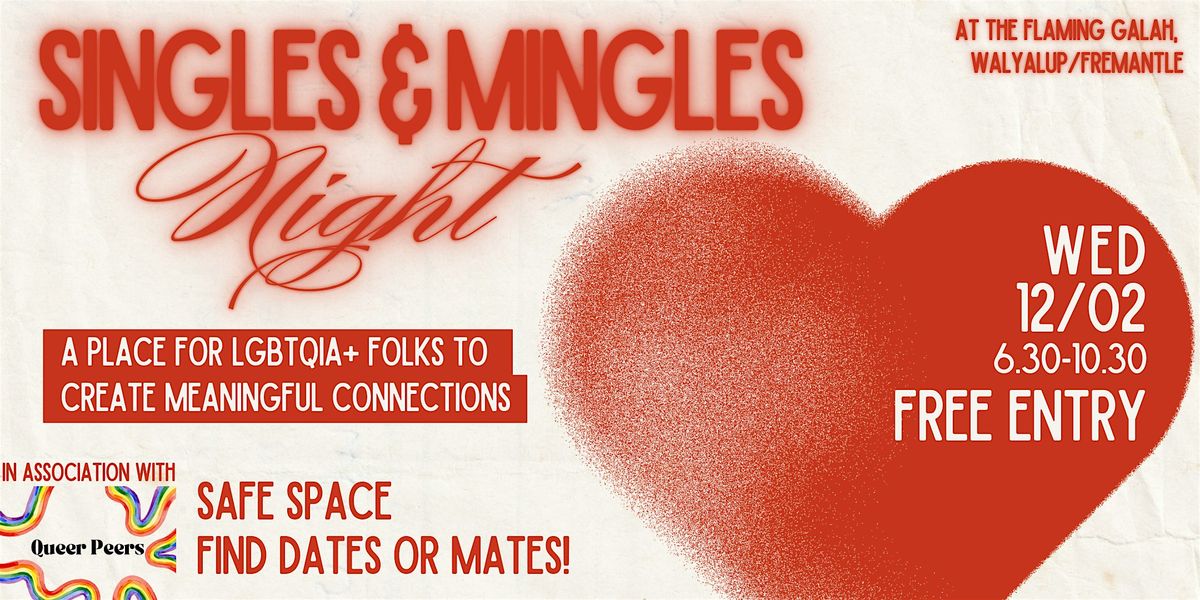 Singles & Mingles Night at The Flaming Galah