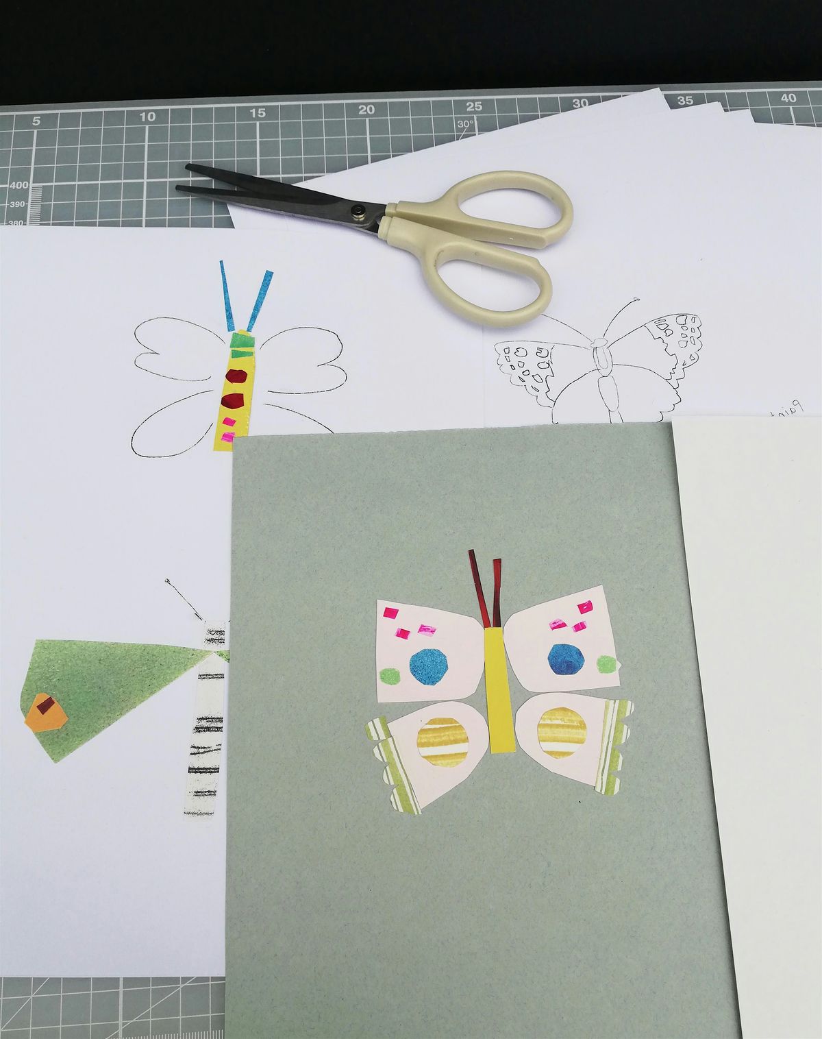 Insect Mono-printing workshop with Susan Kane
