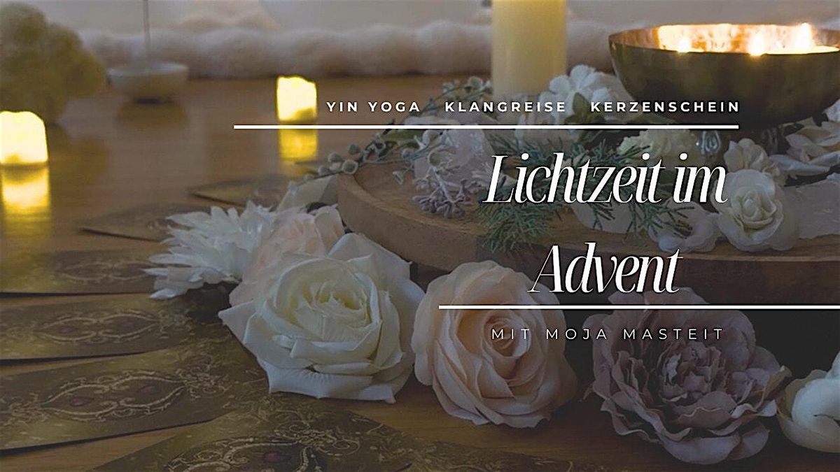 Lichtzeit im Advent \/ Yin Yoga und Klangreise im Kerzenschein