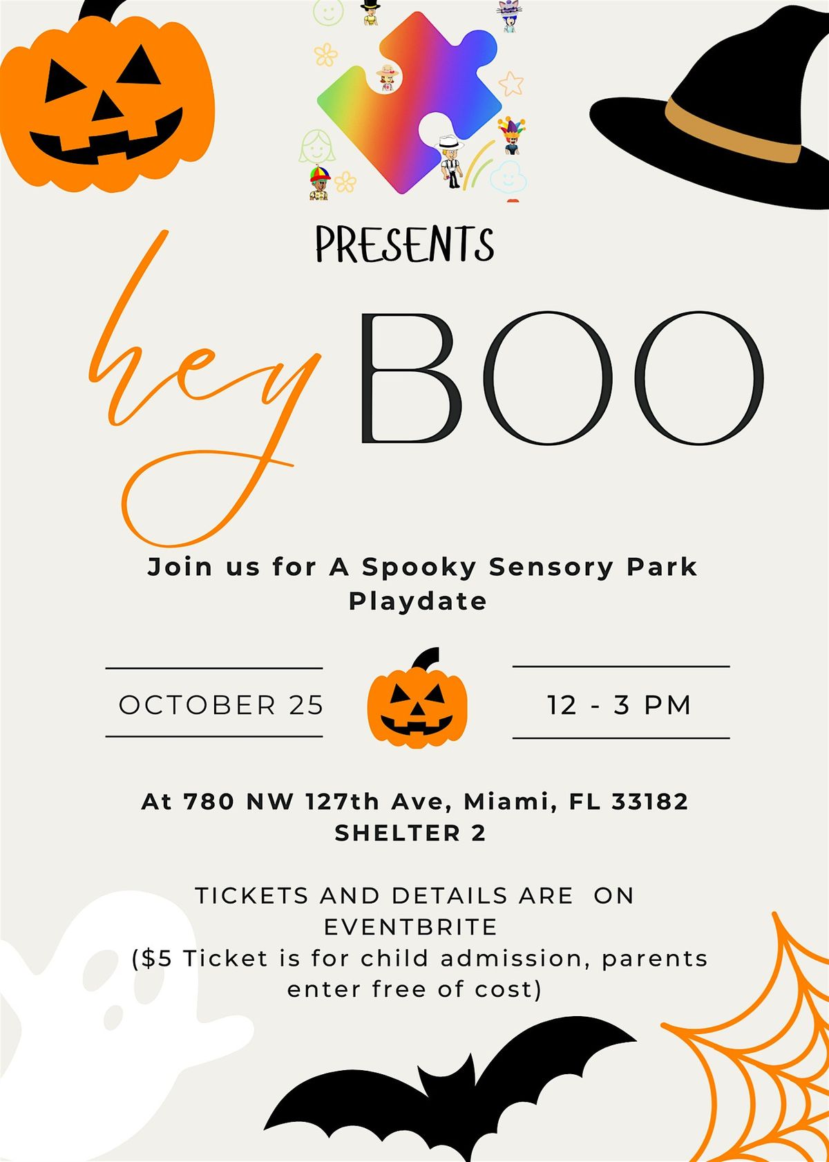 Spooky Sensory Park Playdate