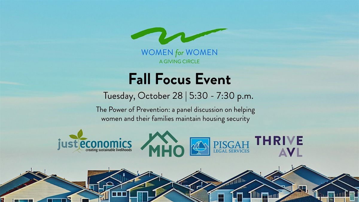 Women for Women Fall Focus Event