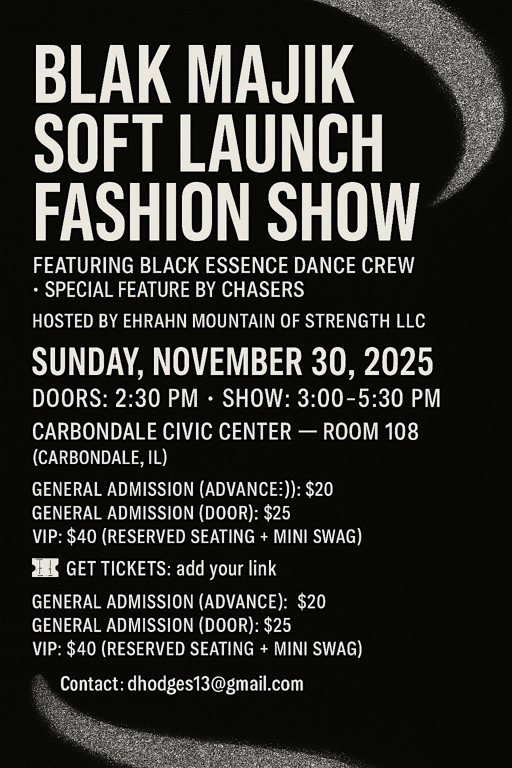 Blak Majik Soft Launch Fashion Show