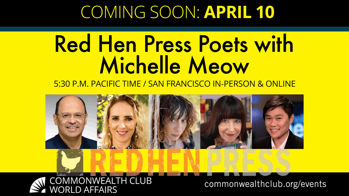 Red Hen Press Poets with Michelle Meow