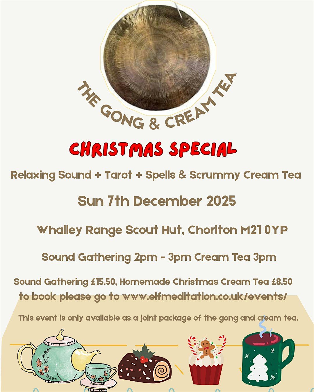 THE GONG AND CREAM TEA CHRISTMAS  SPECIAL