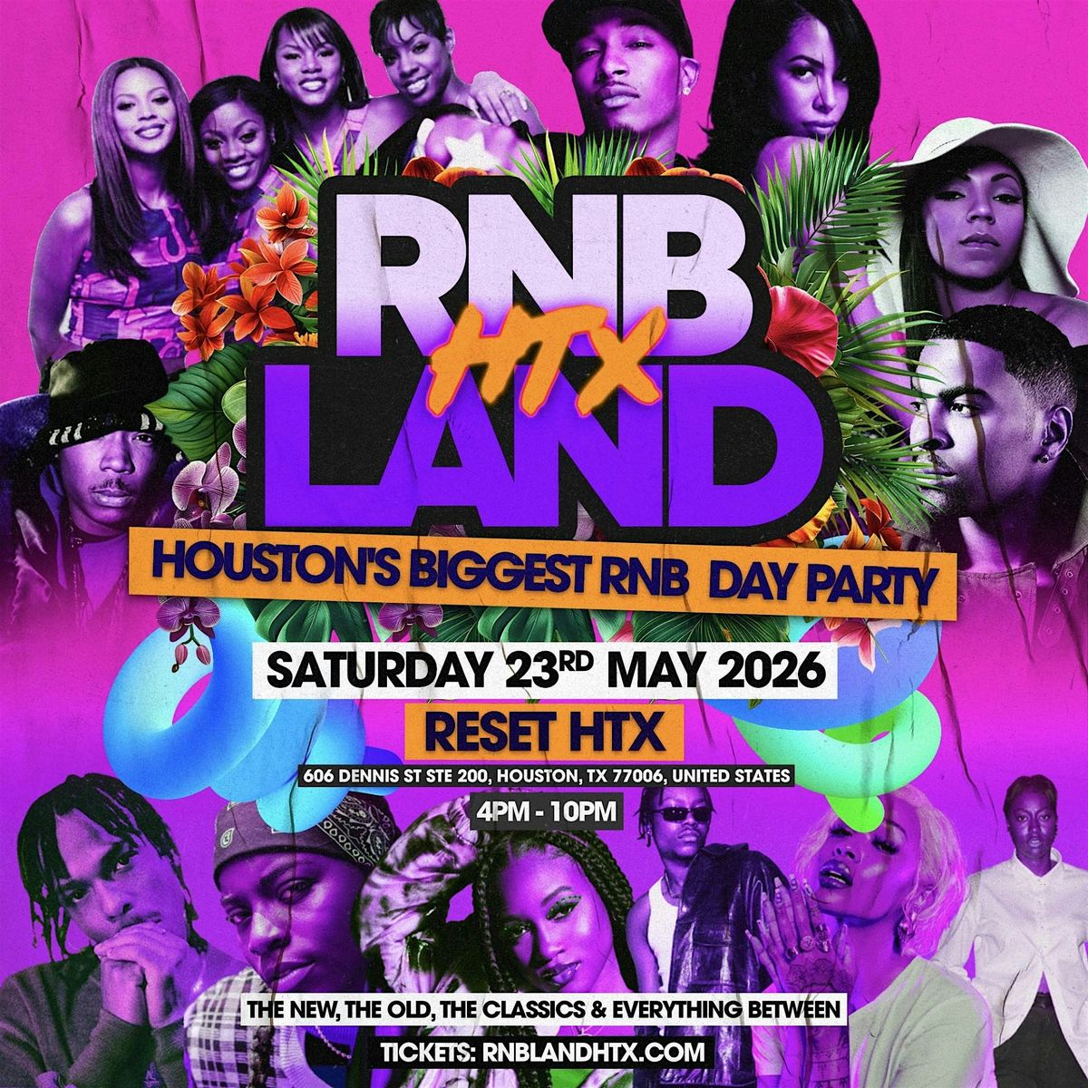 RNBLAND  - Houston's Biggest RnB Summer Rooftop Day Party