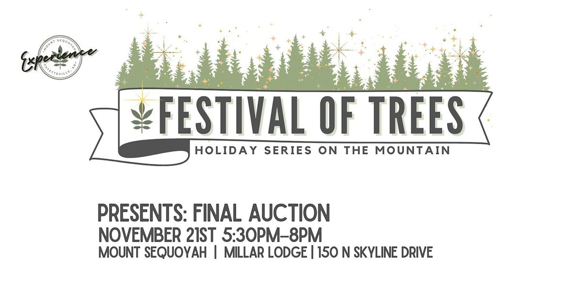 Tree Celebration and Final Auction