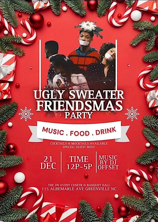 Ugly Sweater Friendsmas Party