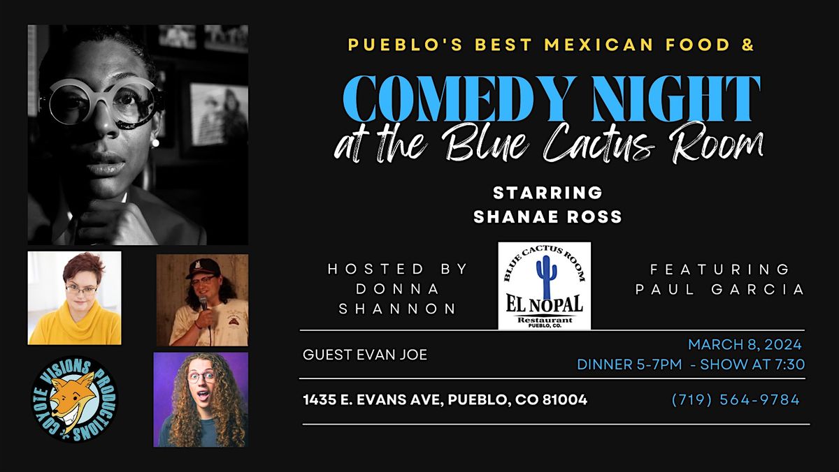 Comedy Night at the Blue Cactus Room 3-2025