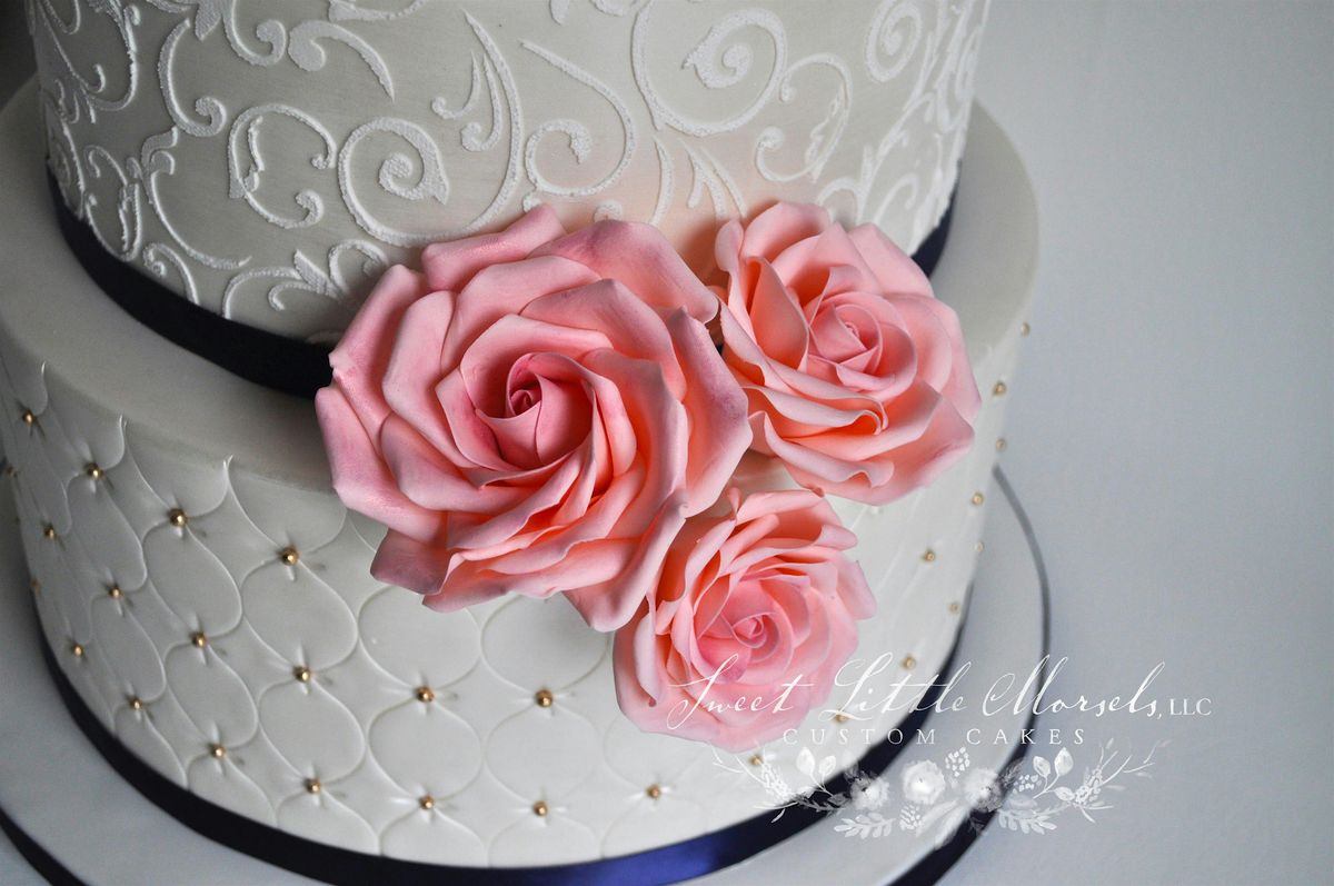 Easy Sugar Roses Gumpaste Flower Making Class
