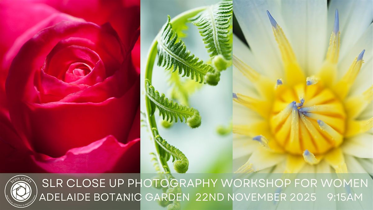 Close Up SLR Photography Workshop for Women