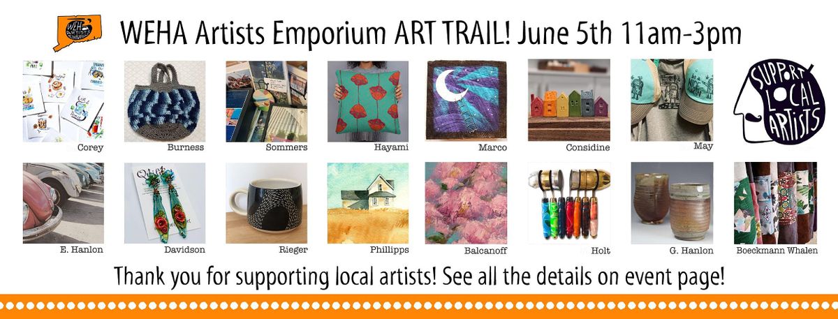 WEHA Artists Emporium ART TRAIL