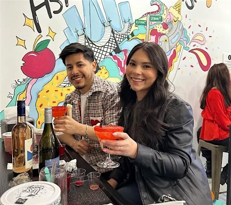 Boozy Ice Cream Cocktail Making Class: Drunk In Love Valentines Cocktails