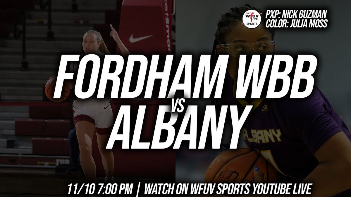 Adelphi Panthers at Fordham Lady Rams Womens Basketball