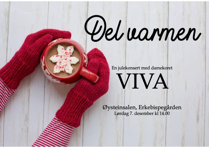 "Del varmen" - en julekonsert med Viva