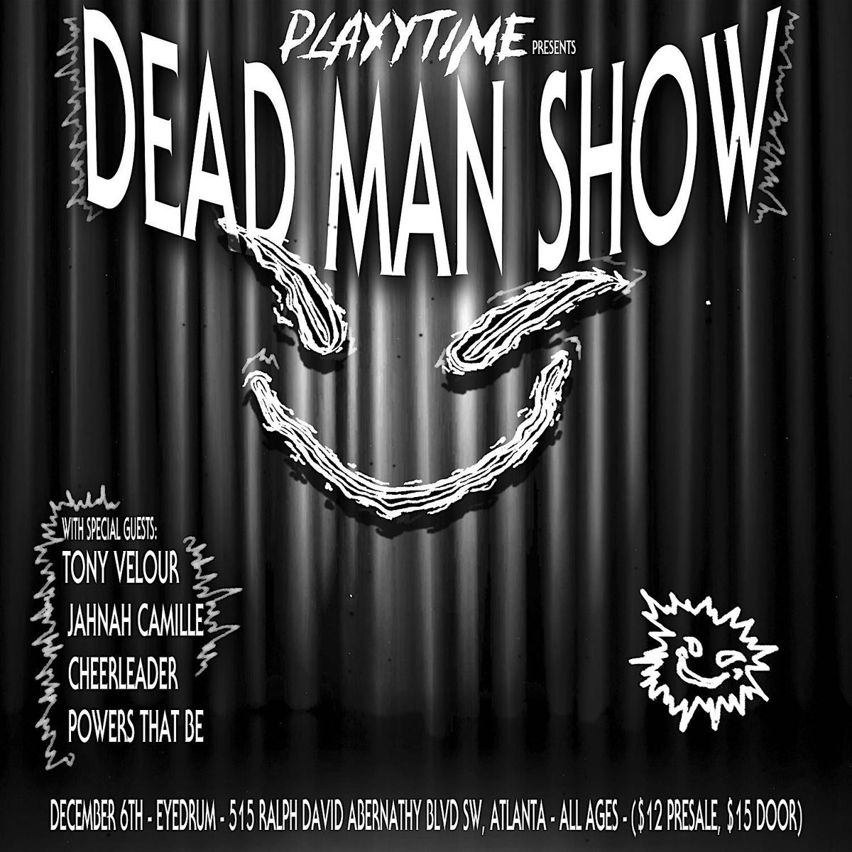 Playytime w\/ Tony Velour, Jahnah Camille, Cheerleader & Powers That Be