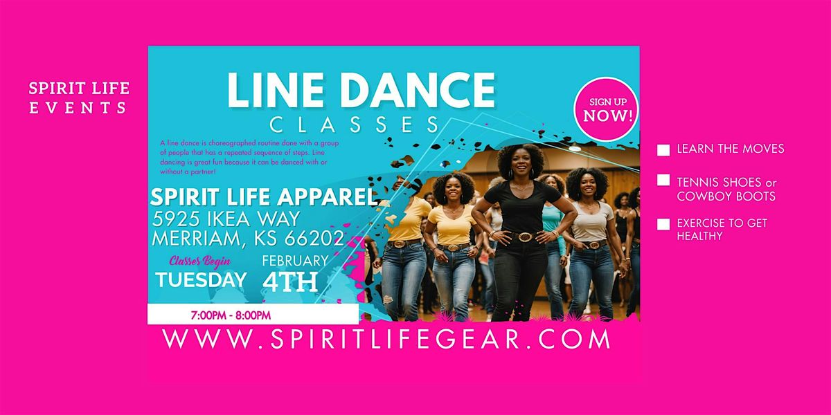 Spirit Life Line Dance Class