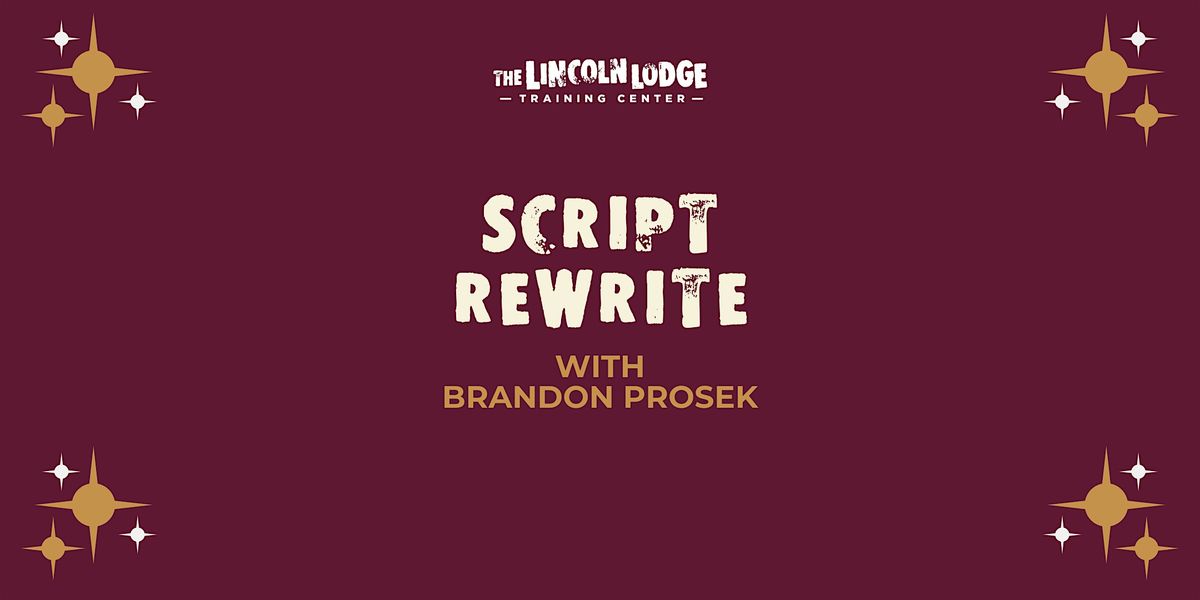 Script Rewrite - Workshop