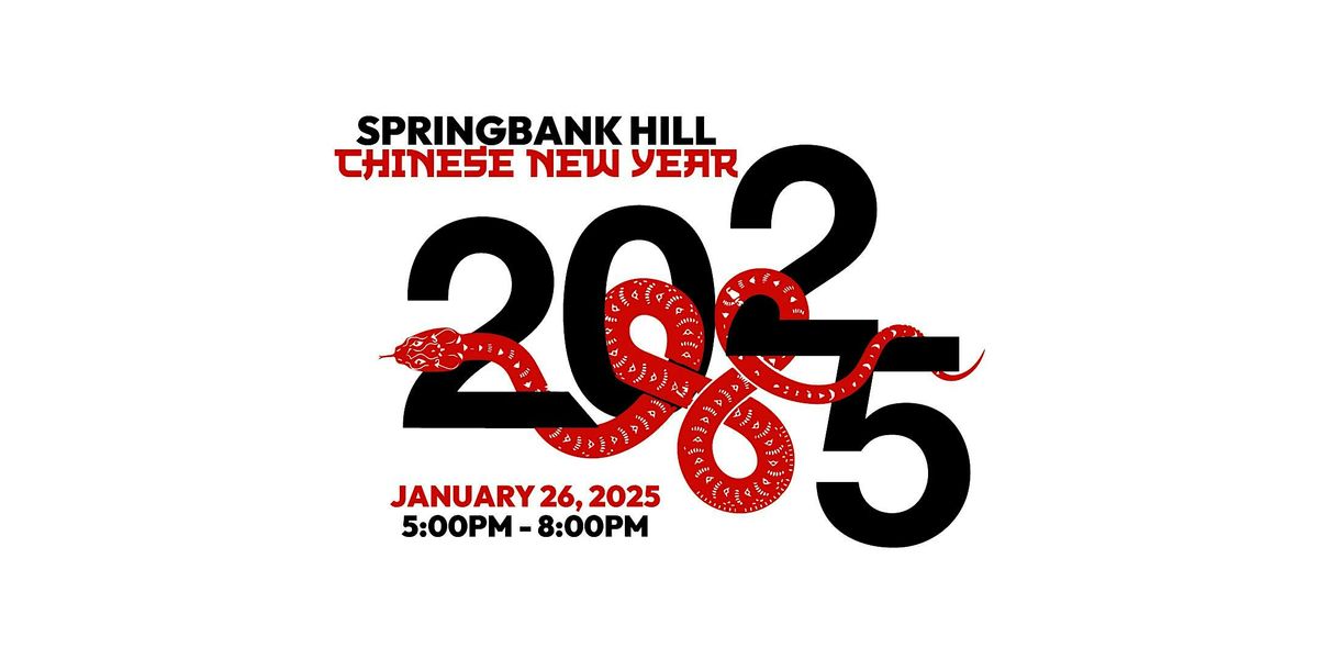 Springbank Hill Community Association Chinese New Year 2025 event