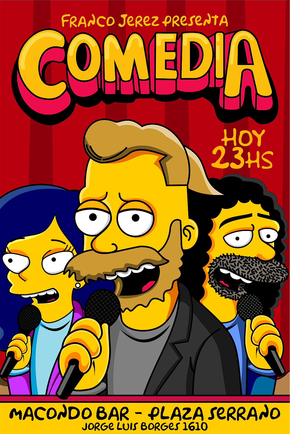 "COMEDIA" UN SHOW DE STAND UP sabado 04 octubre