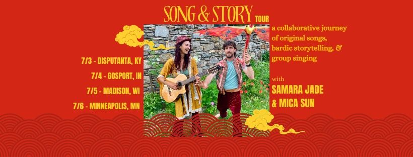 (Madison WI) An Evening of Song & Story - with Samara Jade & Mica Sun