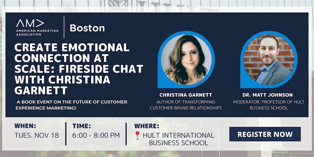 Create Emotional Connection at Scale: Fireside Chat with Christina Garnett