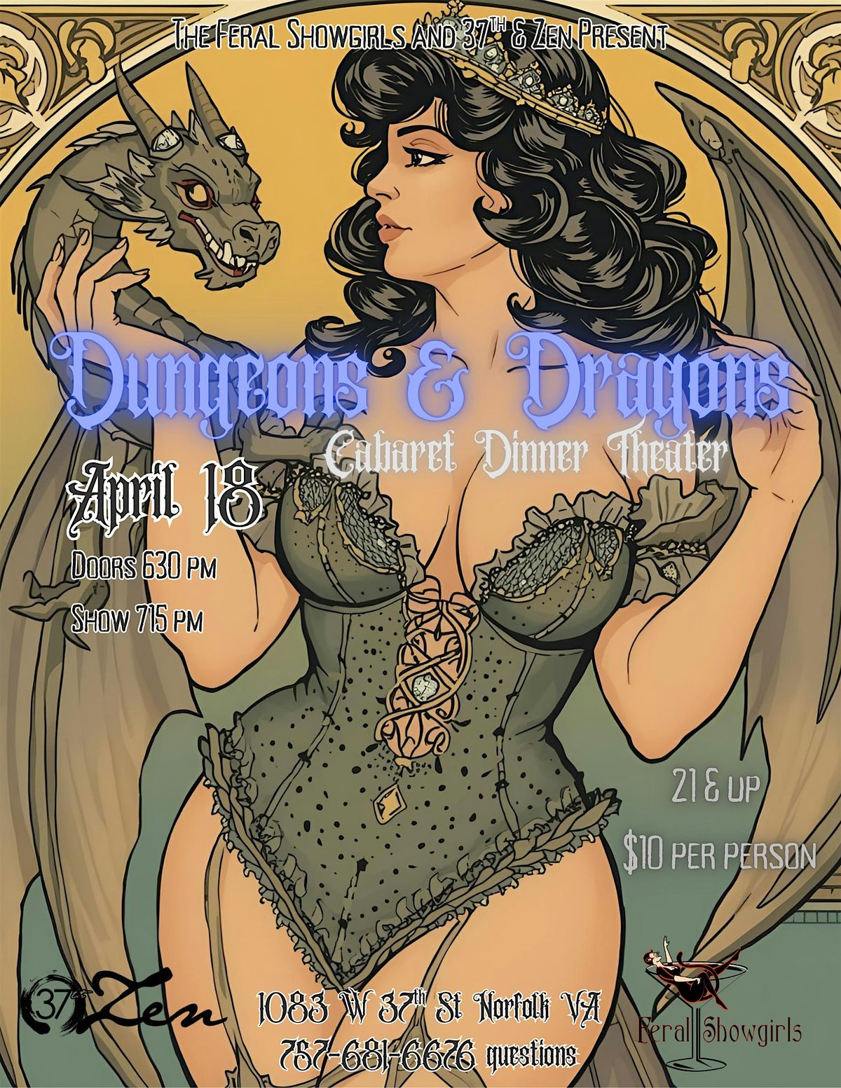 Cabaret Dinner Theater: Dungeons and Dragons Edition!