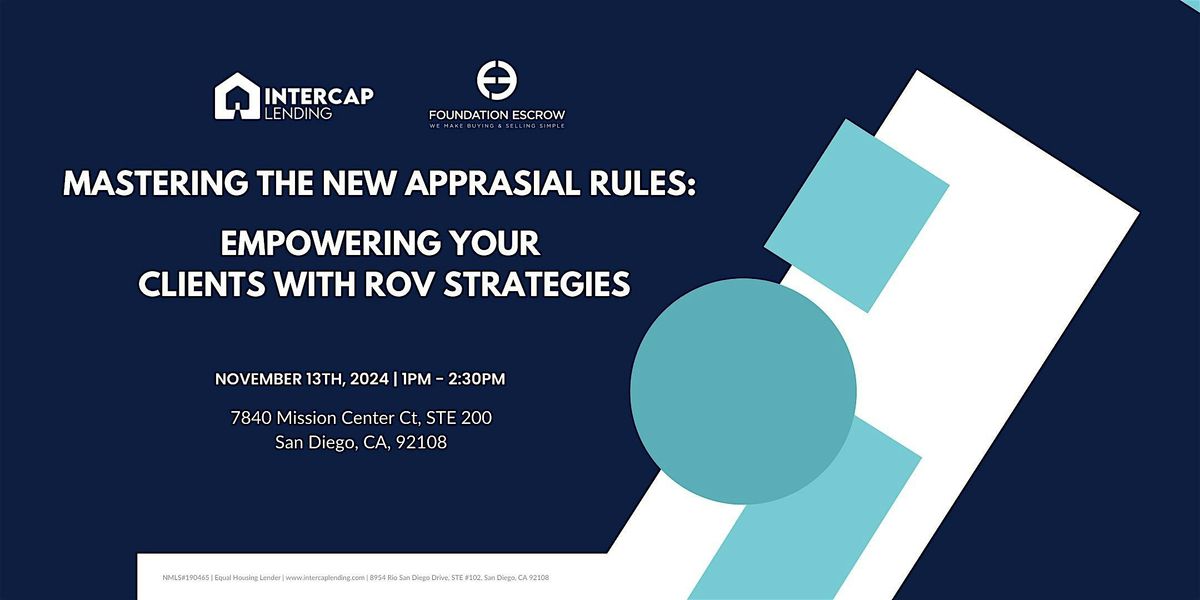 Mastering the New Appraisal Rules