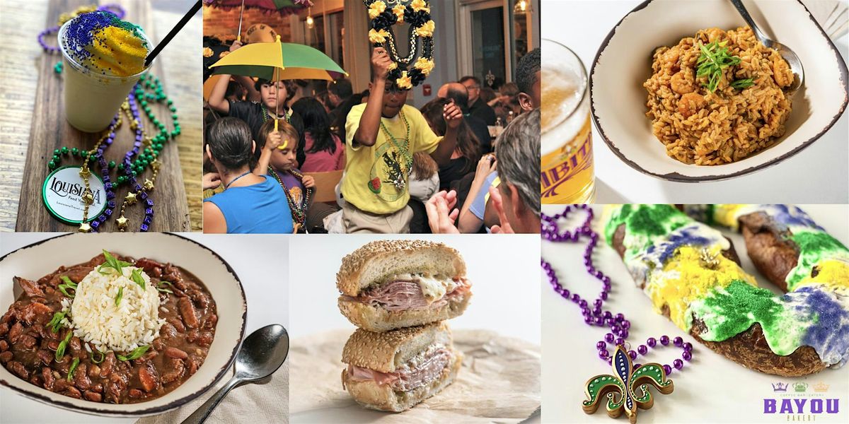 Mardi Pardi at Mardi Gras Headquarters - Bayou Bakery, Coffee Bar & Eatery