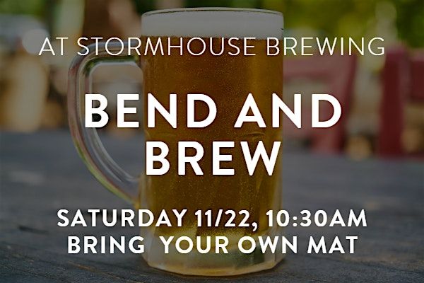 Bend and Brew with Yogasix Palm Beach Gardens and Stormhouse Brewing