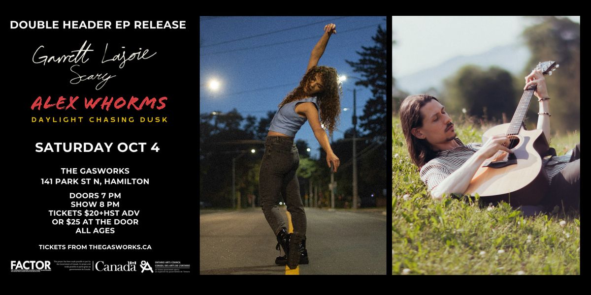Alex Whorms & Garrett Lajoie EP Release Concert