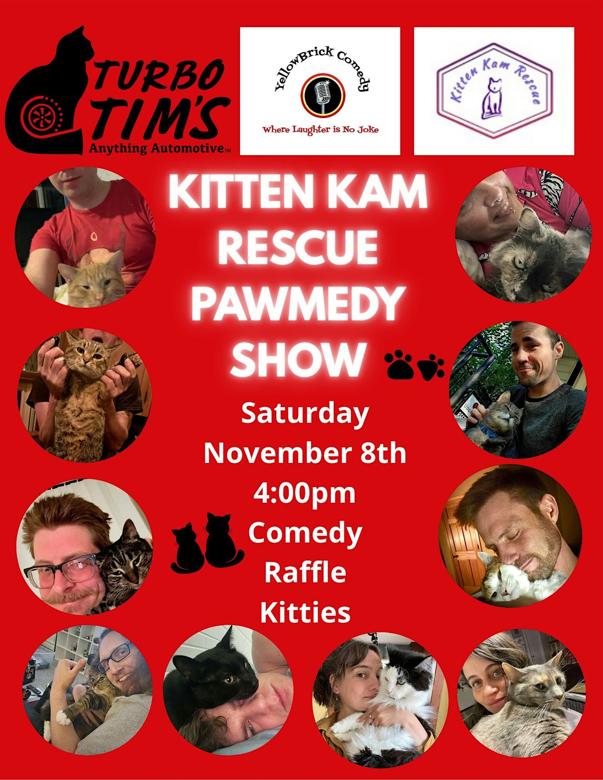 Kitten Kam Rescue Pawmedy Show