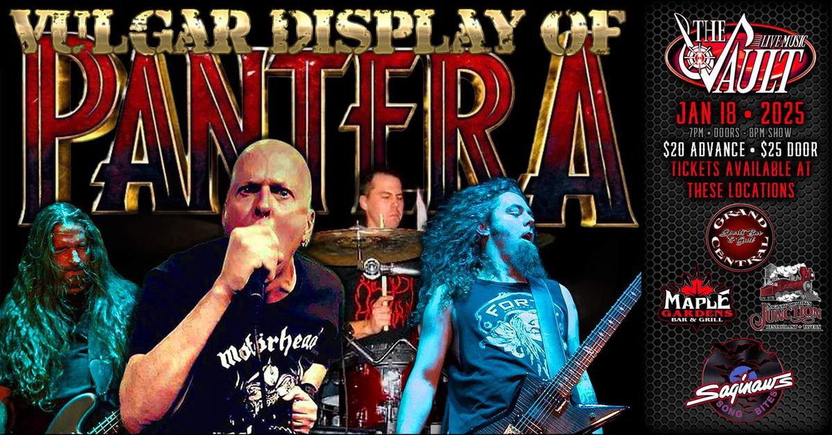 VULGAR DISPLAY OF PANTERA "Tribute to Pantera"