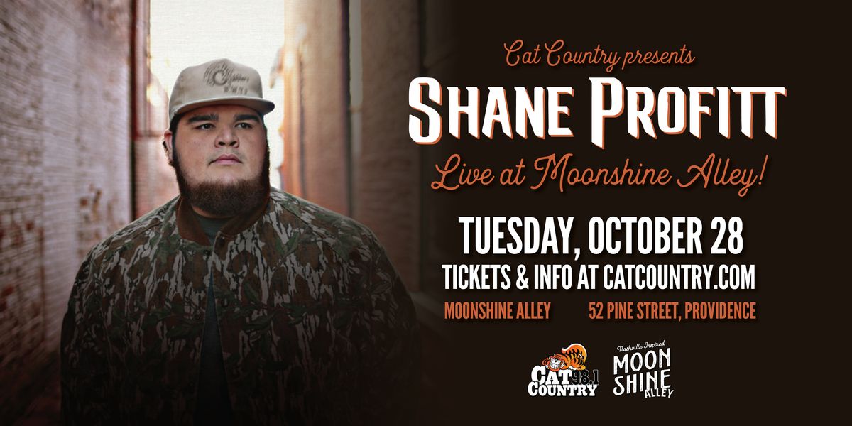 Shane Profitt at Moonshine Alley
