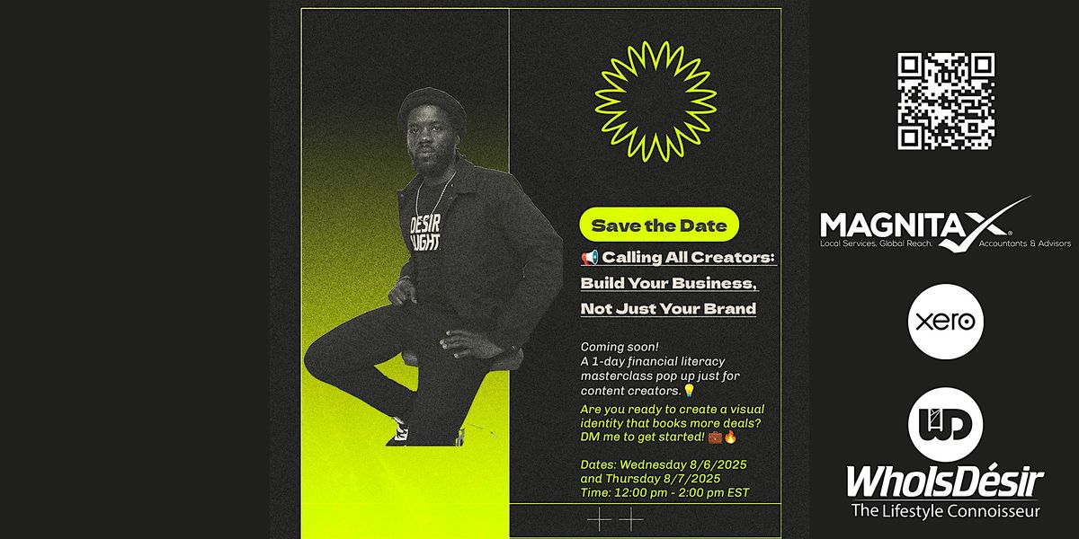 Financial Literacy Popup Coffee + Chat for Content Creators - HFL - 8\/14