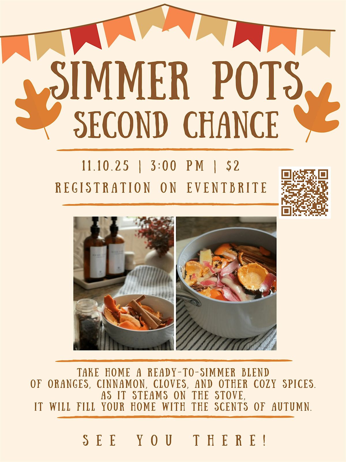 Simmer Pots: Second Session