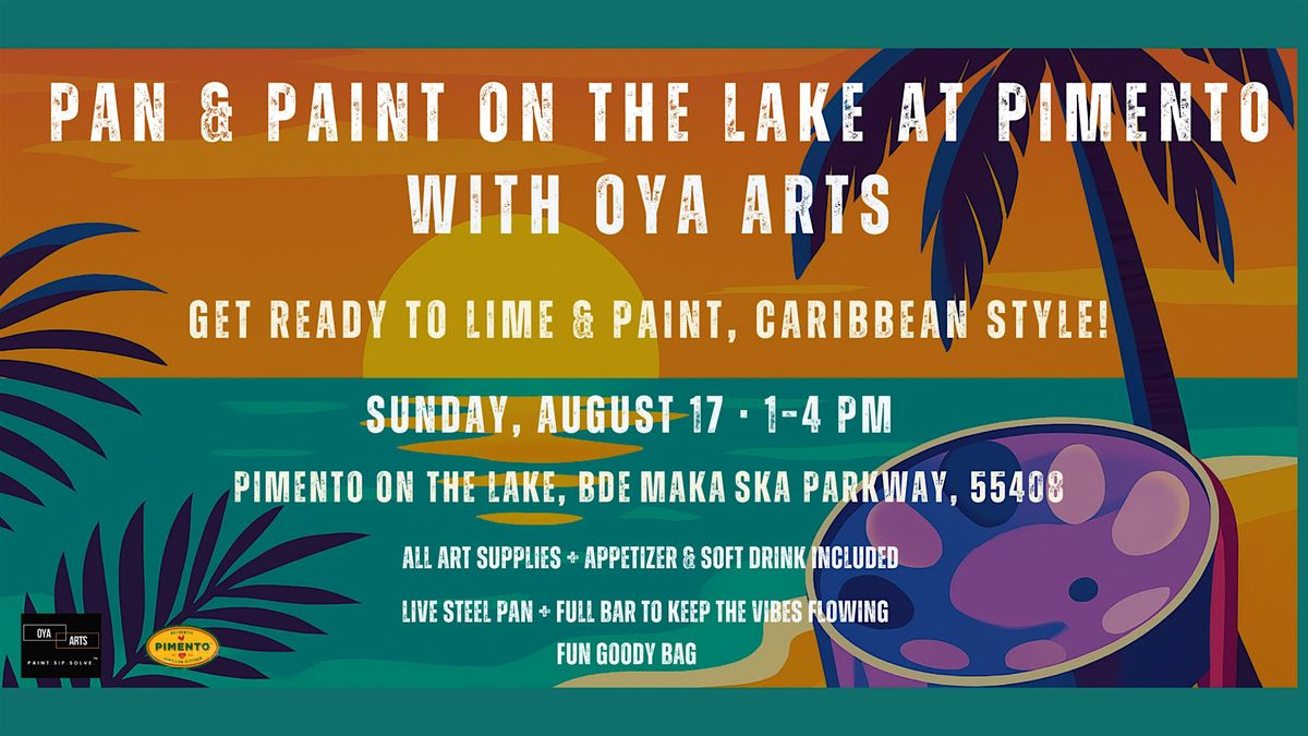 Pan and Paint on The Lake At Pimento