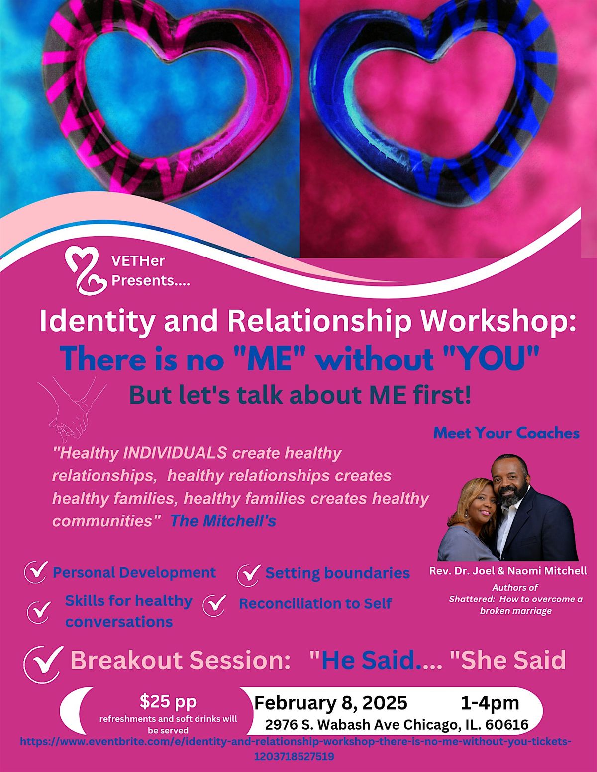 Identity and Relationship Workshop: There is no "ME" without "You"!