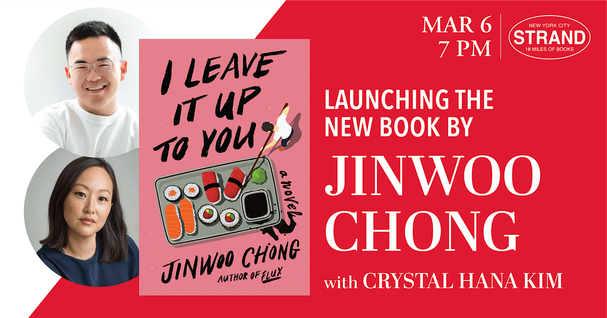 Jinwoo Chong + Crystal Hana Kim: I Leave It Up to You