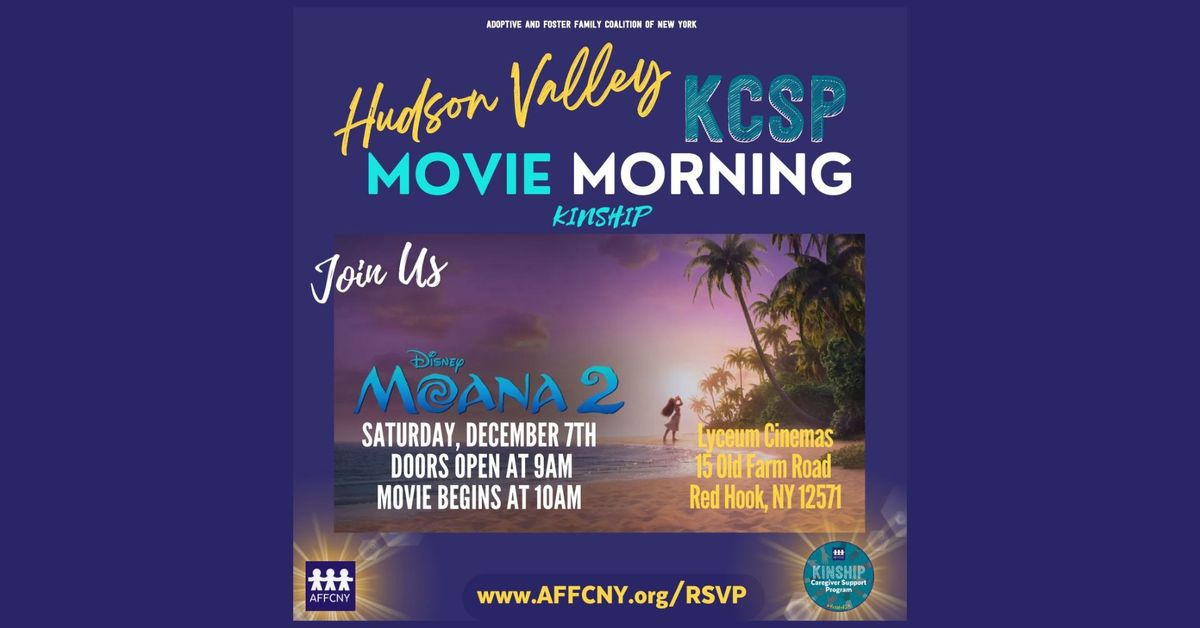 Hudson Valley AGAPE Family Fun Day: Moana 2 12\/7\/24